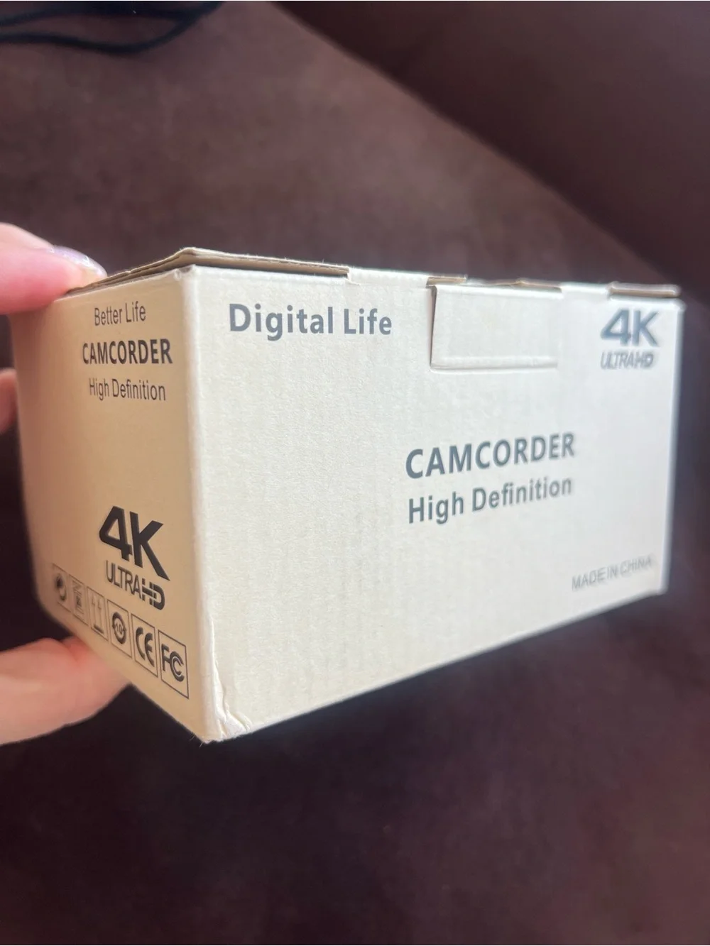 4K Ultra HD Digital Camcorder – 48MP, Night Vision, 18X Zoom (Brand New)